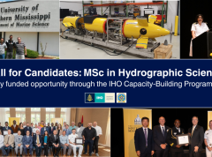 Nominations Open for the MSc in Hydrographic Science
